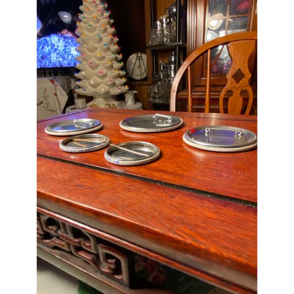 Lot of 5 Jesse Jackson for President 1988 Campaign Buttons Pins Badges 3 types - Picture 10 of 14